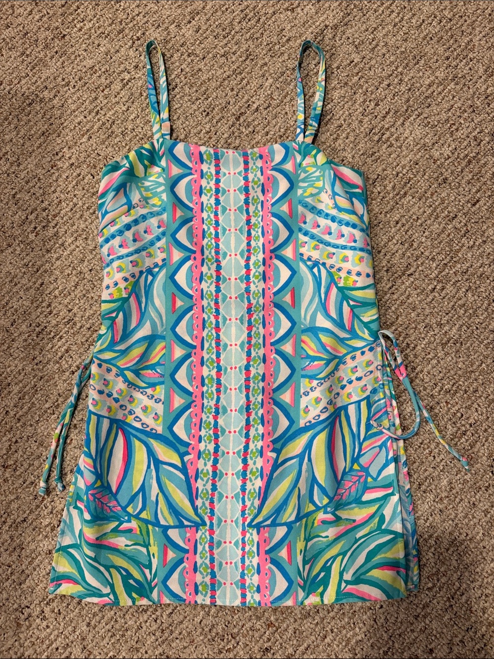 Colorful Tropical Print Lilly Pulitzer Romper